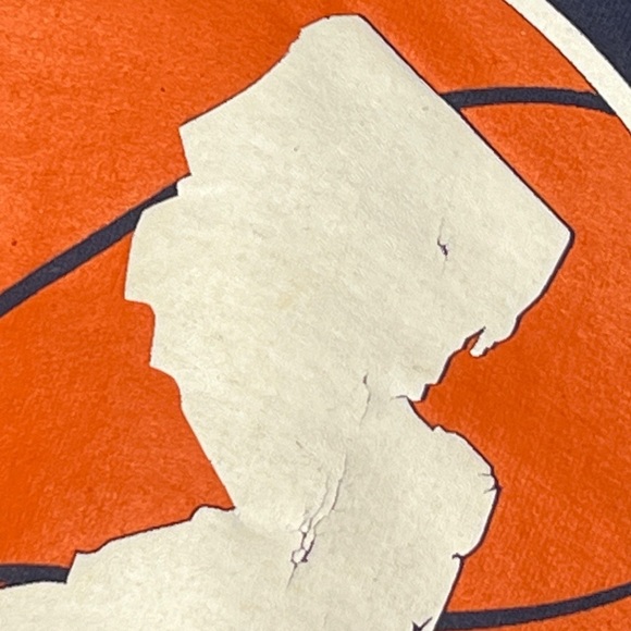 Vintage Garden State Shooters Basketball Blue 1990s Hoodie Pullover Sweatshirt - Picture 3 of 6